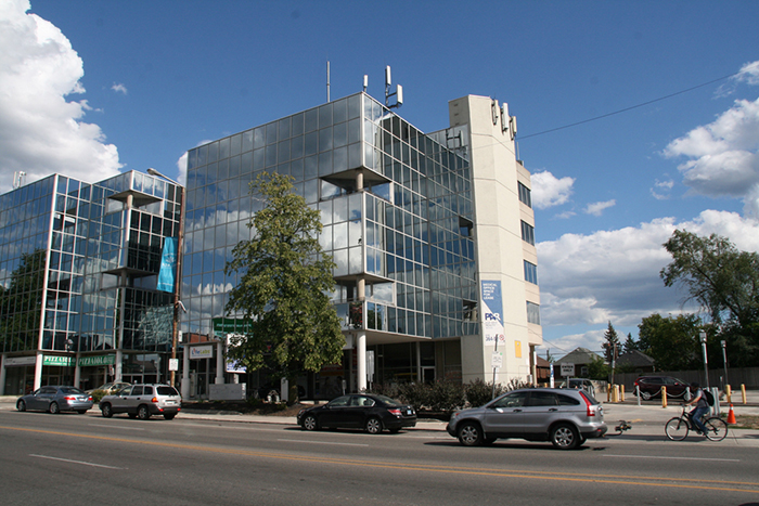 The Jane Loop now. Toronto office building now in the place of the historic Jane Loop.